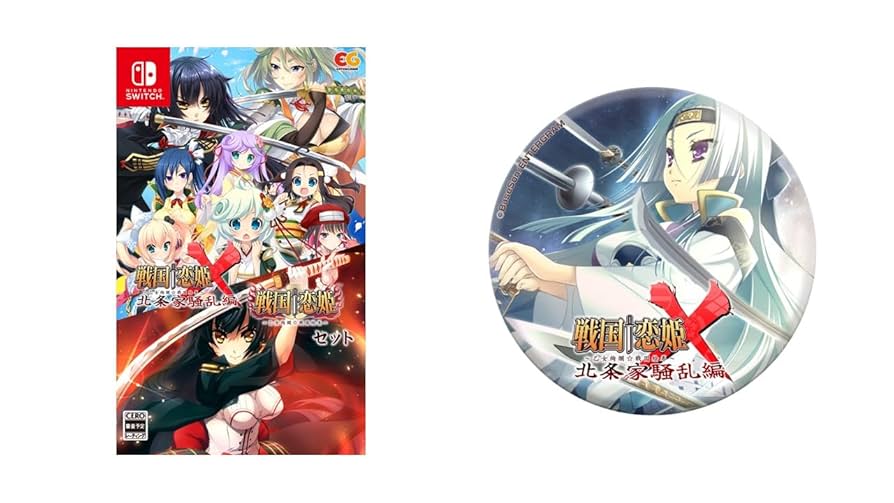 貴重　戦国✝️恋姫　缶バッジ Amazon.co.jp: 戦国†恋姫+戦国†恋姫X セット版 -Switch 【Amazon